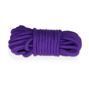   Fetish Bondage Rope Purple – 6 méteres pamut BDSM kötözőkötél, lila