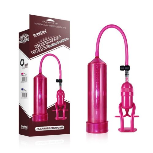 Maximizer Worx Limited Edition Pump Pink - Rózsaszín péniszpumpa