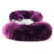 Lovetoy - Fetish Pleasure Fluffy Hand Cuffs Purple - Lila, plüss bilincs
