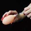 8" Soft Ejaculation Cock With Ball Flesh 