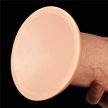 Lovetoy - 11'' Realistic Long Vibrating Dildo Flesh - Extra méretű, vibrációs dildó