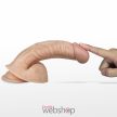 A Lovetoy élethű, távirányítós, letapasztható dildó 21 cm hosszú izgató szexuális segédeszköz.