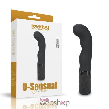   Lovetoy - O-Sensual G Intru - Fekete, vízálló, G-pontos vibrátor 7 rezgési funkcióval
