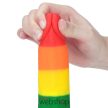Lovetoy 7.5'' Prider Dildo- Szivárványos dildó 19,5cm