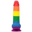 Lovetoy 7.5'' Prider Dildo- Szivárványos dildó 19,5cm