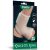 Vibrating Silk Knights Ring with Scrotum Sleeve -fehér vibrátoros