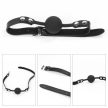 Love Toy Deluxe Bondage Kit Black II-  BDSM 3 darabos szett,  bilincs, korbács, szájpöcök.