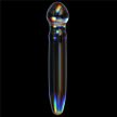 Twilight Gleam Prism üveg dildó 18,4 cm boroszilikát anyagból