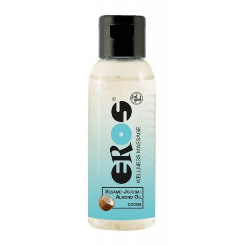 EROS Wellness Sesame-Jojoba-Almond Oil Cocos- Masszázsolaj kókusz illattal50 ml