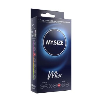   MY SIZE MIX Condoms 60 mm (10 pieces) - Többfajta prémium óvszer egy dobozban