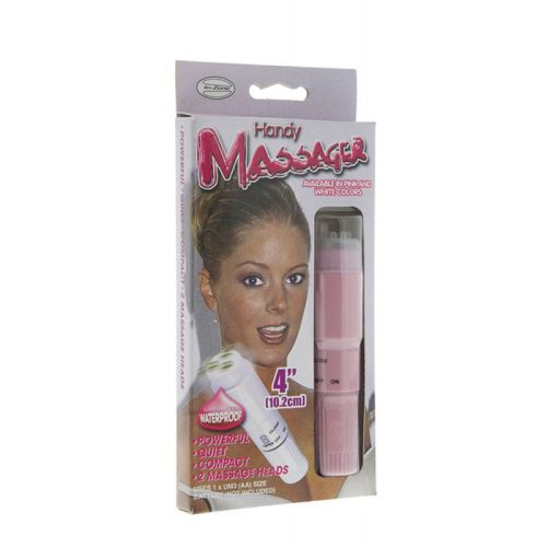 Nmc - Handy massager 4 Noduled Pad - felrakható stimuláló fejjel kiegészíthető, vízálló vibrátor