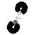  Nmc Metal Handcuff With Plush - Fekete, fém, plüss bilincs