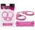 SEX EXTRA - METAL CUFFS & LOVE ROPE PINK