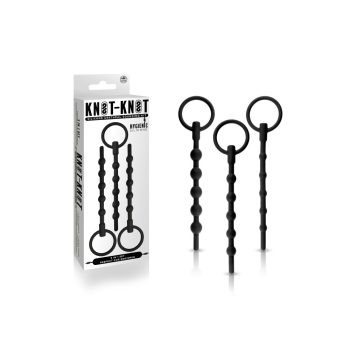   Knot-Knot 3-In-1 Beaded Sounding Set - Szilikon Három eltérő átmérőjű dilátor szett