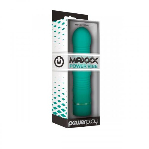 Ns Noveltis - Maxxx Power  Vibe Green - Zöld, intenzív vibrációkkal rendelkező vibrátor