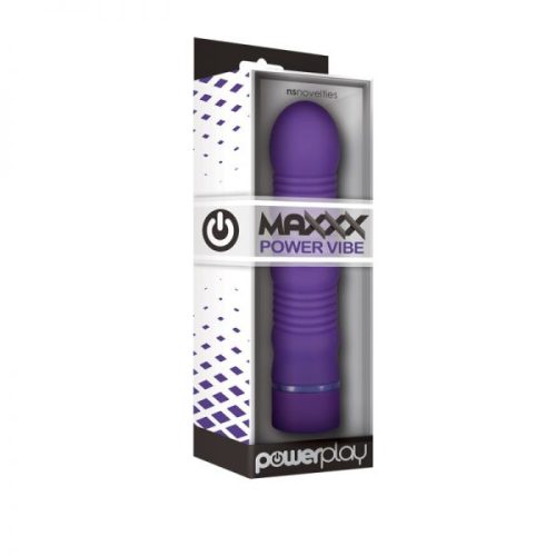 Ns Noveltis - Maxxx Power Vibe Green - Lila, intenzív vibrációkkal rendelkező vibrátor