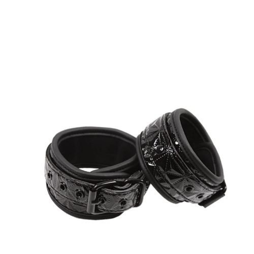 NS Toys - Sinful Ankle Cuffs Black - Fekete bilincs