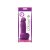 Colours Pleasures 4 Inch Dildo Purple – 14 cm-es szilikon dildó tapadókoronggal, lila