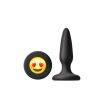 A fekete színű NStoys Moji's ILY Black - Letapasztható anál tágítóval feldobhatja párja estéit.