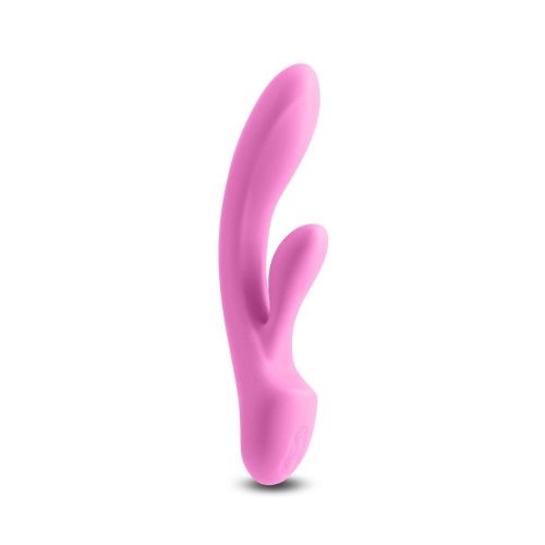 Ns Toys - Obsession - Bonnie - Light Pink - Kiváló minőségű, hipoallergén, csiklóizgatós, vizálló, g-pontos vibrátor