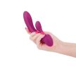 Ns Toys - Obsession - Bonnie - Dark Pink - Pink, csiklóizgatós, vizálló, g-pontos vibrátor - hipoallergén anyagból