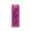 Ns Toys - Obsession - Bonnie - Dark Pink - Pink, csiklóizgatós, vizálló, g-pontos vibrátor - hipoallergén anyagból