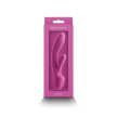 Ns Toys - Obsession - Bonnie - Dark Pink - Pink, csiklóizgatós, vizálló, g-pontos vibrátor - hipoallergén anyagból