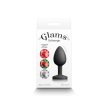Glams Xchange - Round - Small - Mini szilikon análdugó cserélhető kövekkel