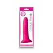 Colours Pleasures Thin 5" Dildo Pink – realisztikus szilikon dildó tapadókoronggal, 15,8 cm