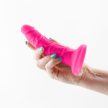 Colours Pleasures Thin 5" Dildo Pink – realisztikus szilikon dildó tapadókoronggal, 15,8 cm