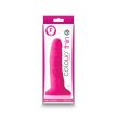 Colours Pleasures Thin 5" Dildo Pink – realisztikus szilikon dildó tapadókoronggal, 15,8 cm