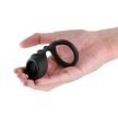 NS Toys - Renegade - Bolster - Black - Péniszre és herére helyezhető gyűrű