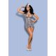 Stewardess 3 pcs costume grey L/XL - Szexi Légiutas-kísérő