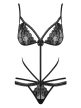 Obsessive Wonderia teddy black S/M - fekete