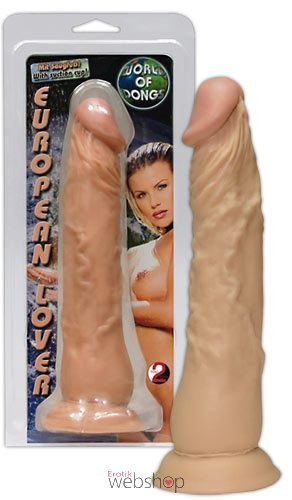 Orion European Lover- Letapasztható testszínű dildó 23cm