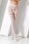Passion - S015 white - Fehér nyitott harisnya S-L