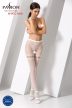 Passion - S015 white - Fehér nyitott harisnya S-L