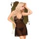 Penthouse - Bedtime story black M/L - Fekete babydoll