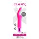 Pipedream - Classix Silicone Fun Vibe Pink - Rózsaszín, mini vibrátor rugalmas füllel