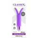 Pipedream - Classix Silicone Fun Vibe Purple - Lila, Mini vibrátor, két rugalmas füllel