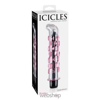   Pipedream ICICLESWATERPROOF GLASS VIBRATOR- Nonfiguratív üvegvibrátor