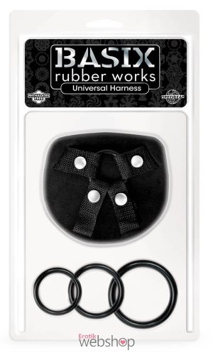 Pipedream Basix Rubber Works - Universal Harness- Felcsatolható pánt talpas dildókhoz