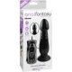 Az Anal Fantasy Collection Vibrating Thruster Black- Letapasztható anál vibrátor erotikus szexjáték.