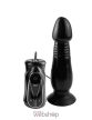 A fekete Anal Fantasy Collection Vibrating Thruster Black- Letapasztható anál vibrátor szexjáték.