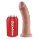King Cock 8" Cock Light - 20,3 cm bőrszerű tapintású dildo