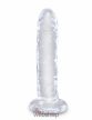 Pipedream King Cock Clear 6" Cock- Áttetsző, letapasztható dildó 16-20cm