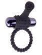 Vibrating Silicone Super Ring Black 