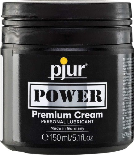 Pjur®Power - 150 ml tube - Erős krémsíkosító a nagyszerű szexhez - vegyes bázisú