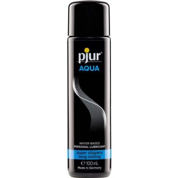   pjur® AQUA - 100 ml bottle - Érzékeny bőrön és nyálkahártyán is kitűnően alkalmazható vízbázisú síkosító