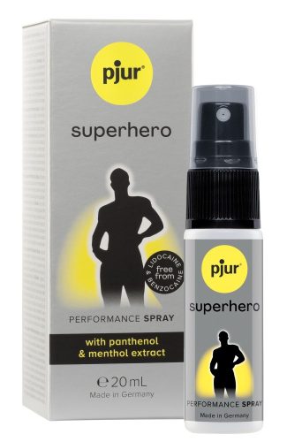 pjur superhero - 20 ml bottle - serkentő spray férfiaknak